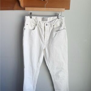 Everlane “The 90s Cheeky” White Jeans